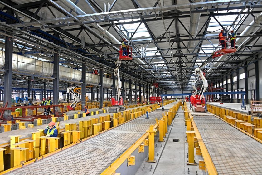 Электродепо Аминьевское стройка