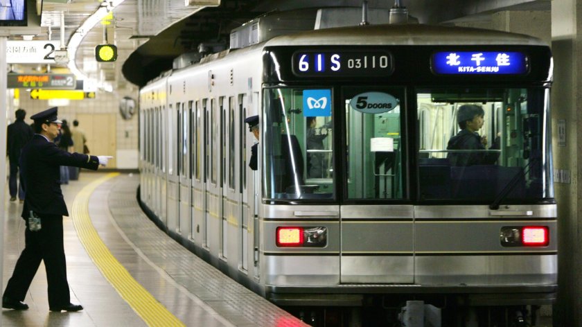 Вагоны метро Токио