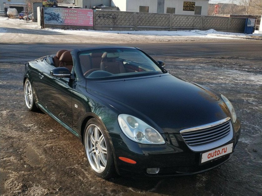 Lexus кабриолет sc430