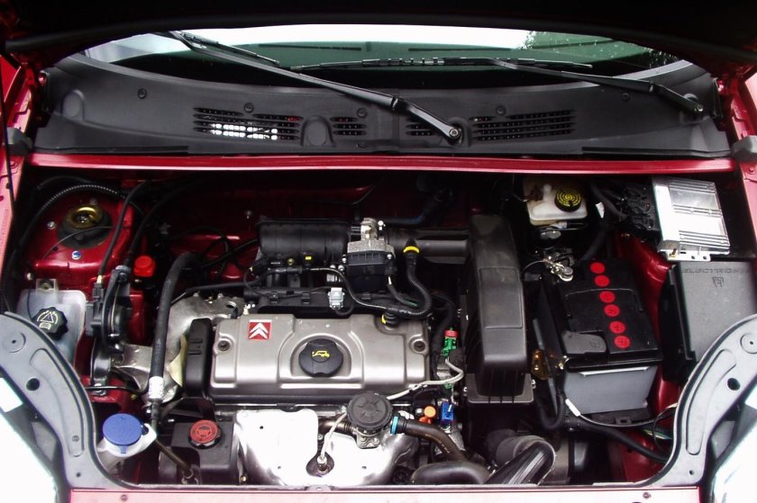 Ситроен с3 под капотом