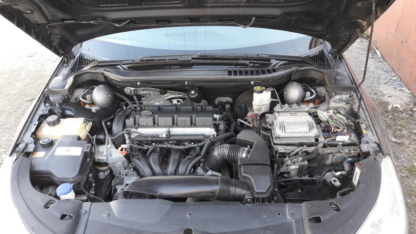 Citroen c5 под капотом