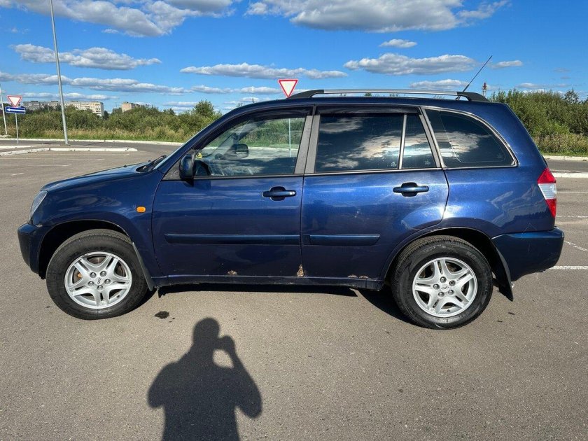 Чери Тигго т11 сини