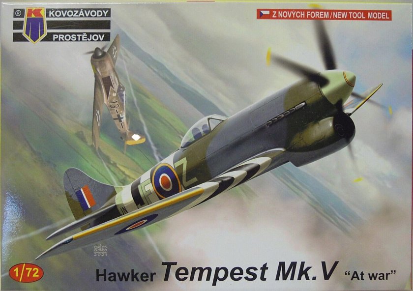 Темпест самолёт сборная модель