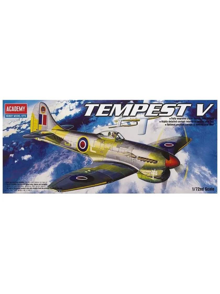 Academy самолет Tempest v 1:72