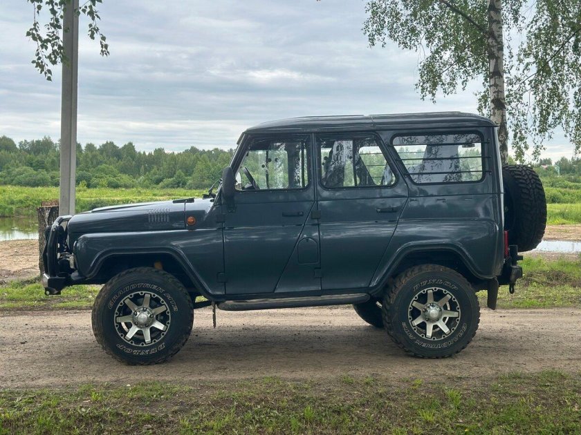 Уаз хантер серый металлик