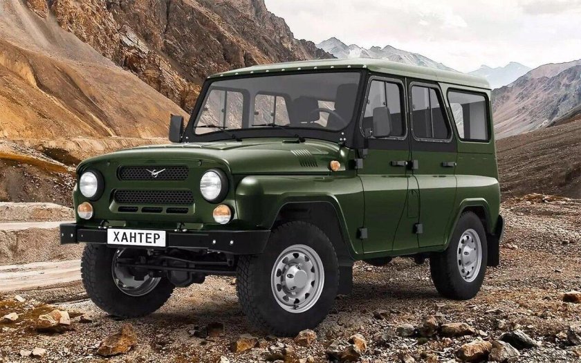 Внедорожник уаз хантер