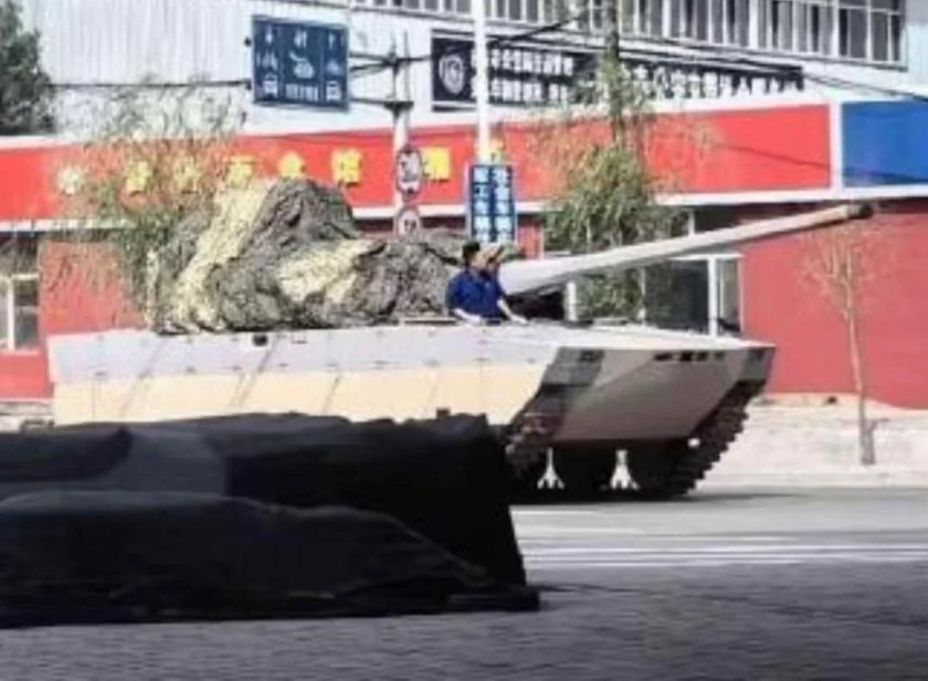 Танки китая