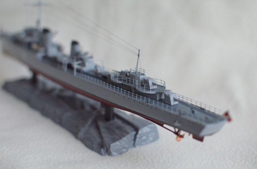 Немецкий эскадренный миноносец z-17 Дитер фон рёдер