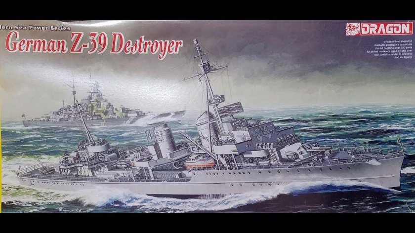Немецкий эсминец z-39