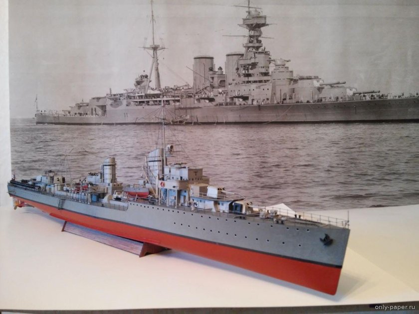 Эсминец разумный модель