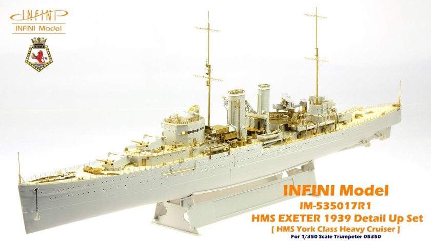 Крейсер Эксетер модель