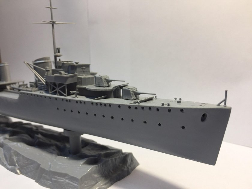 Сборная модель немецкий эсминец z 17 дитер фон