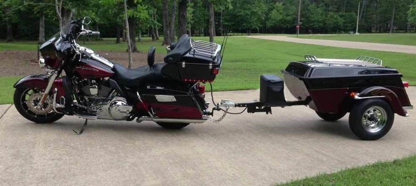 Прицеп задний для мотоцикла Скаут / Альфа