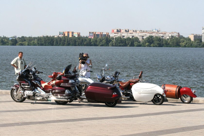 Прицеп для мотоцикла