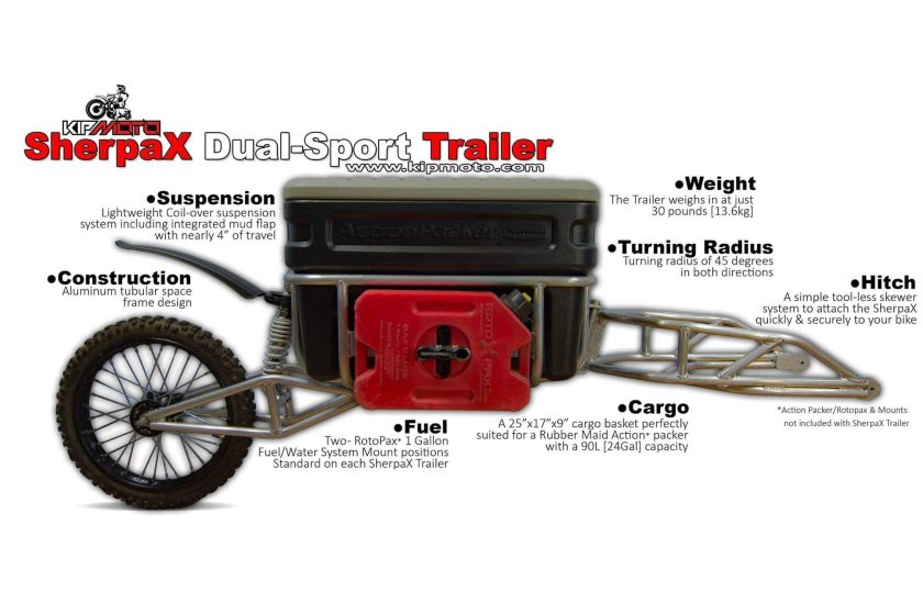 Мотоприцеп для эндуро