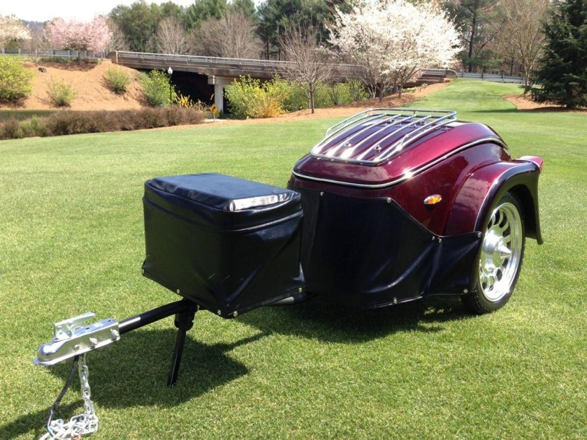 Мотоцикл Хантер 200 с боковым прицепом