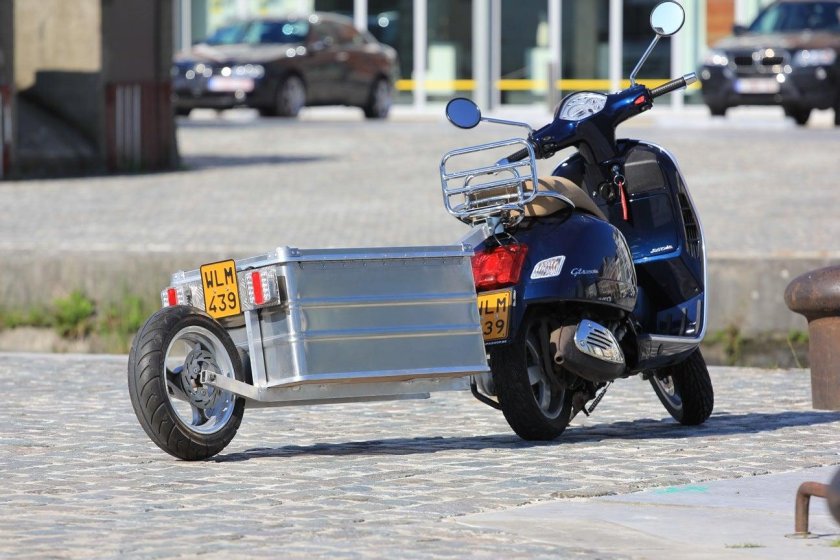 Одноколесный мотоприцеп