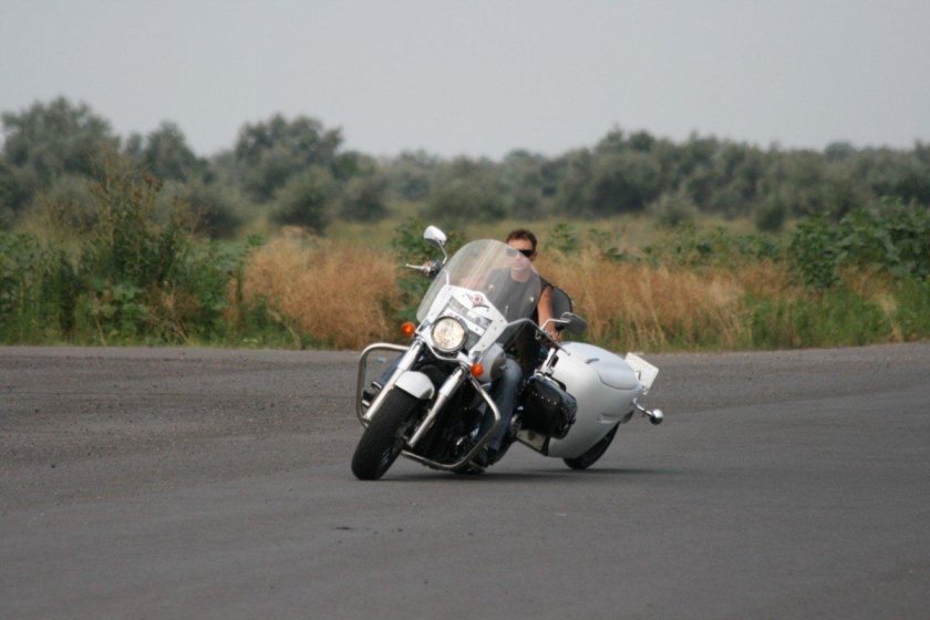 Мотоцикл с прицепом