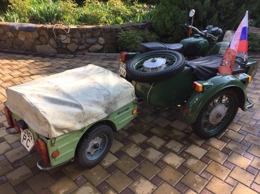 Мотоприцеп енот