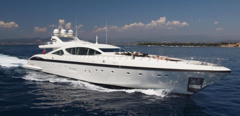 Яхта Mangusta 165