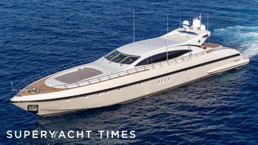 Яхта Mangusta 110