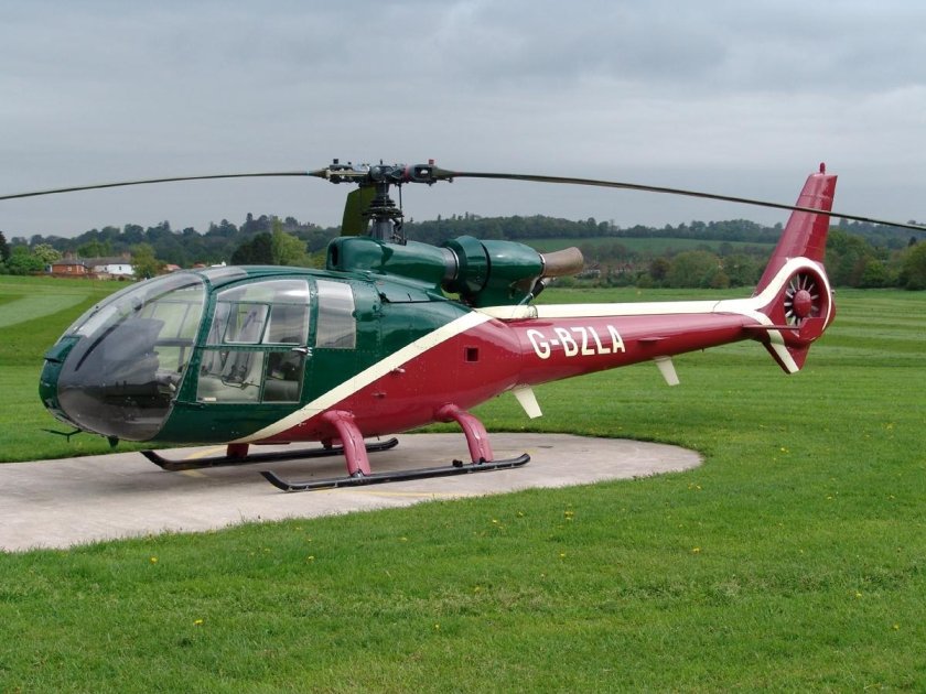 Вертолет sa 341 Gazelle