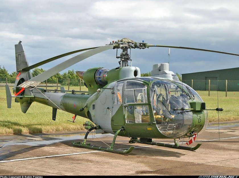 Sa-341 Газель вертолет