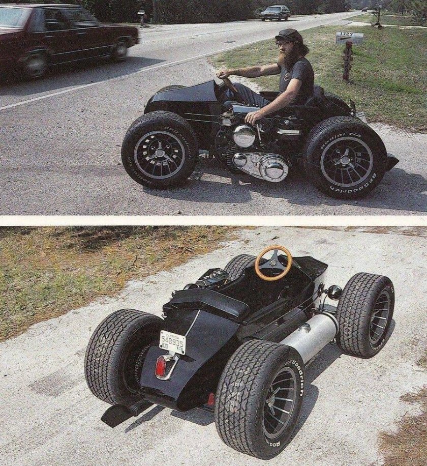 Багги из люльки от мотоцикла Урал