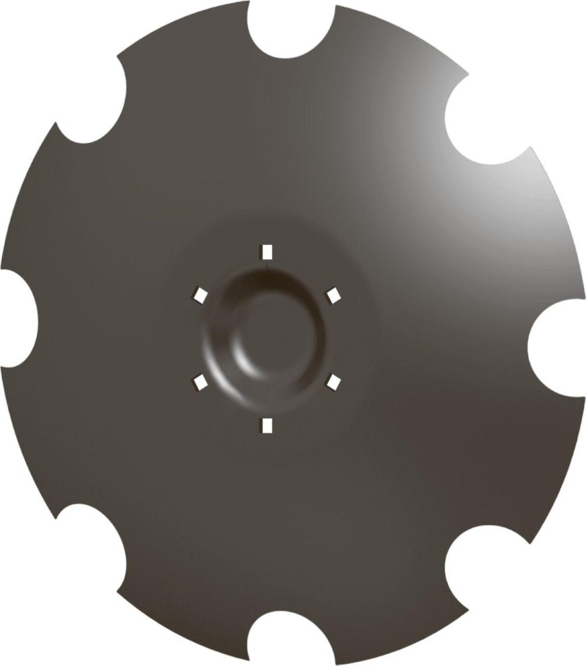 3490466 Диск бороны зубчатый 620x6 Lemken