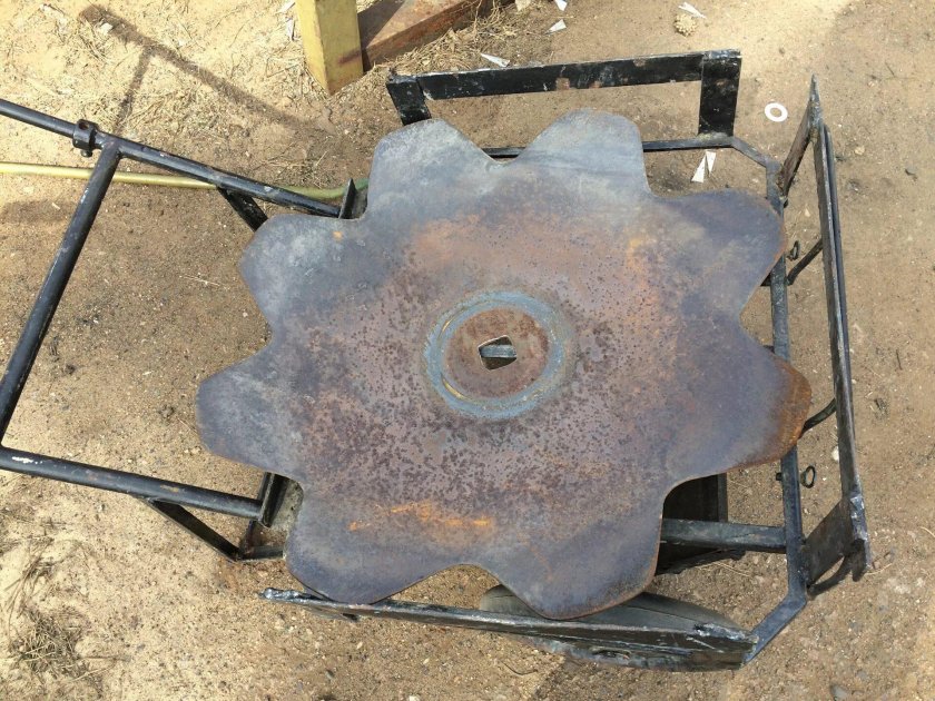 Это диск Звёздочка с бороны