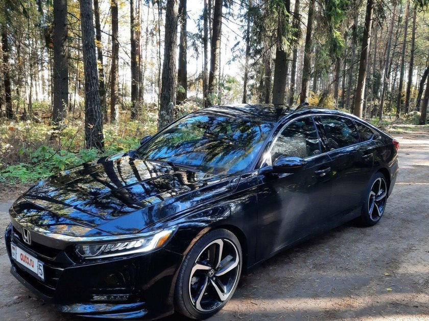 Хонда Аккорд 2022 черная