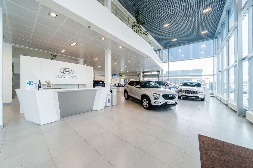 Автосалон хендай