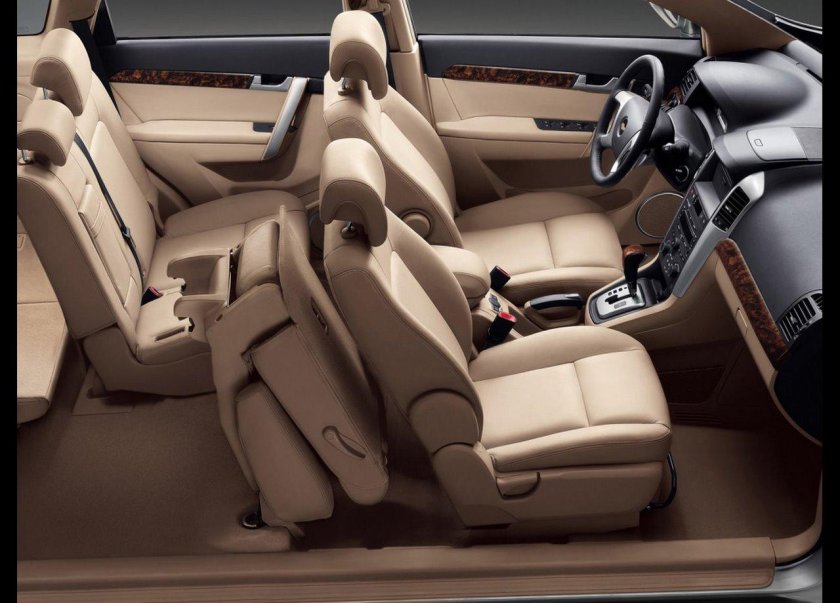 Chevrolet Captiva 2022 салон