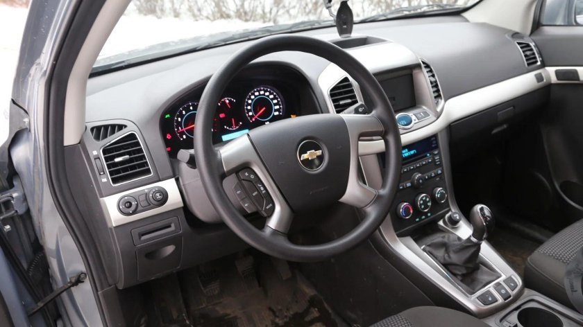 Chevrolet Captiva 2008 салон