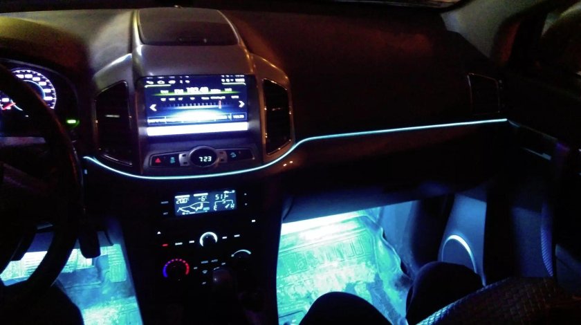 Подсветка салона Шевроле Каптива с140