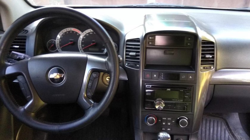 Салон Шевроле Каптива с 100