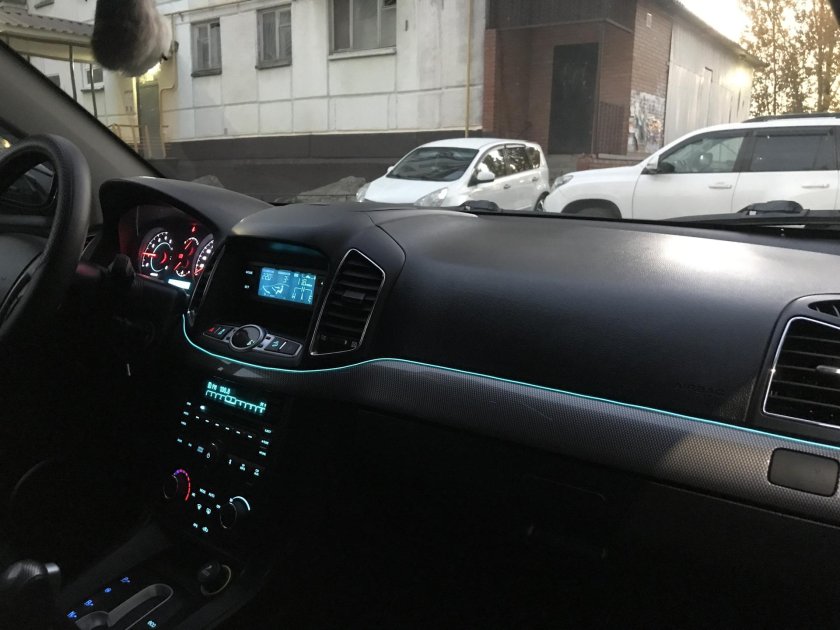 Подсветка салона Каптива