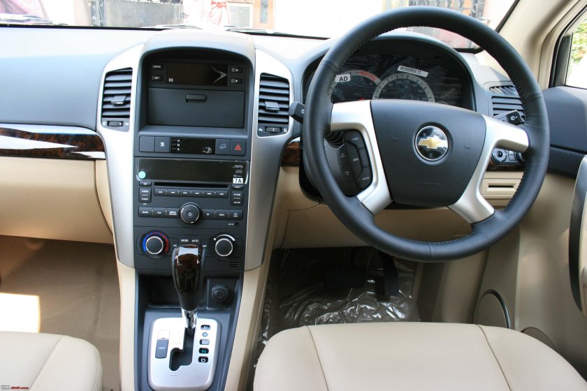 Каптива 2008 салон