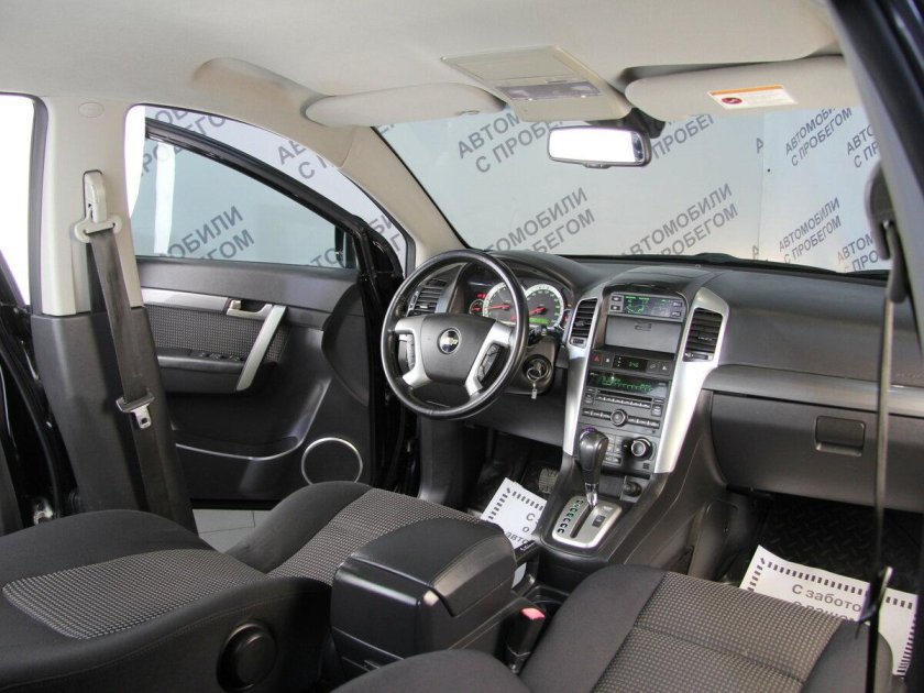 Шевроле Каптива 2008 салон