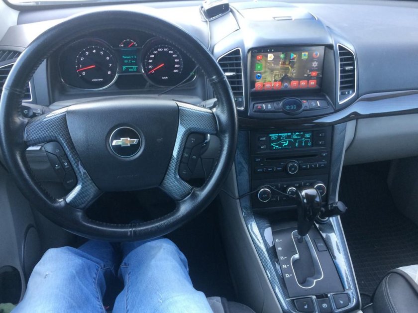 Captiva 2008 салон