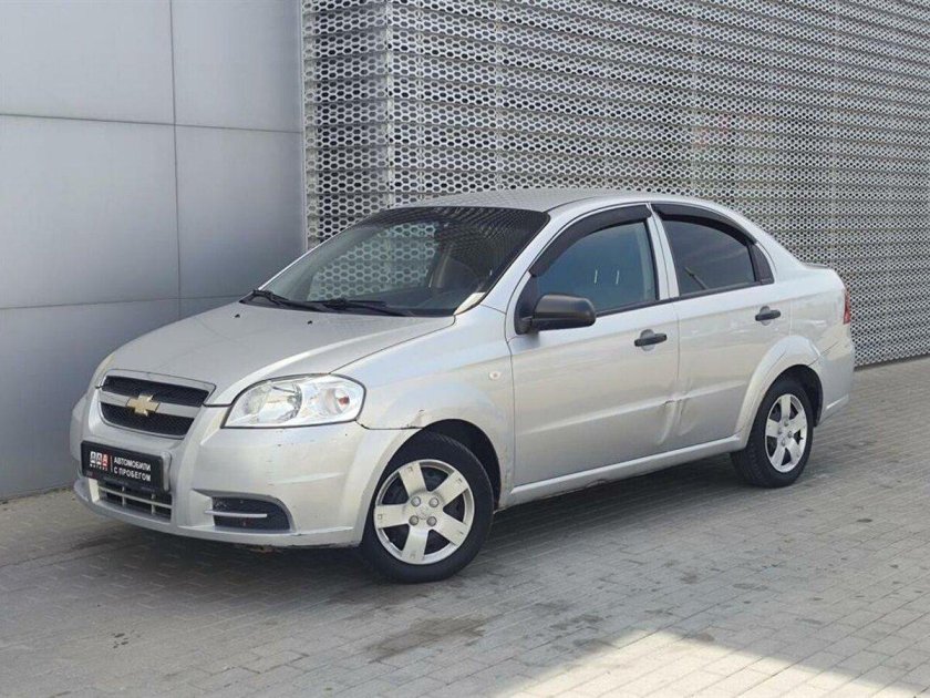 Сколько стоит Шевроле Авео 2007 года седан серебристый
