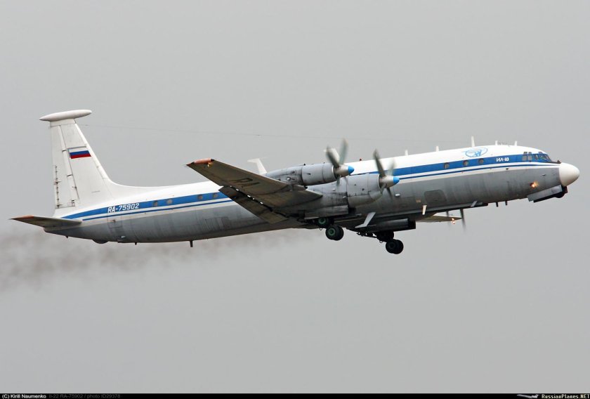 Самолет ил 22 ВЗПУ