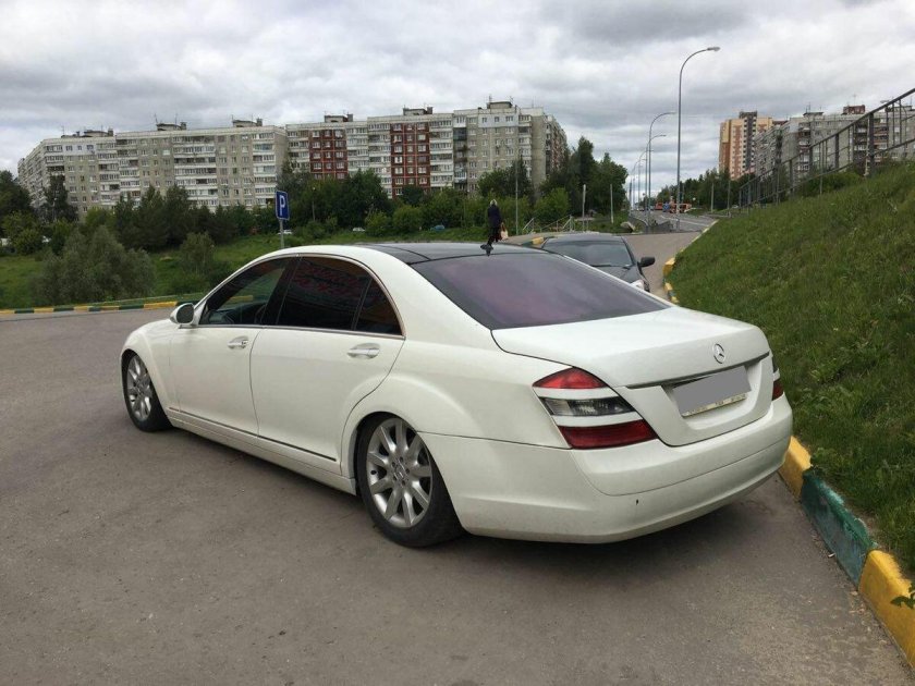 Белый w221 белый