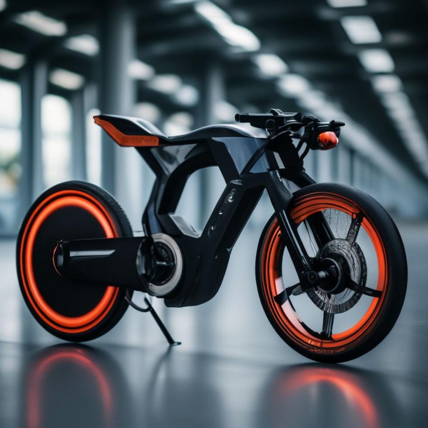 Электробайк футуристические