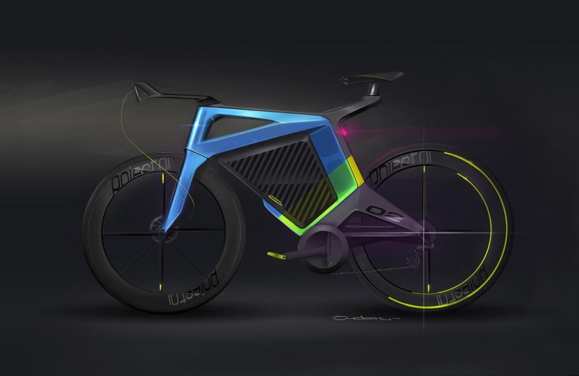 Электровелосипед концепт