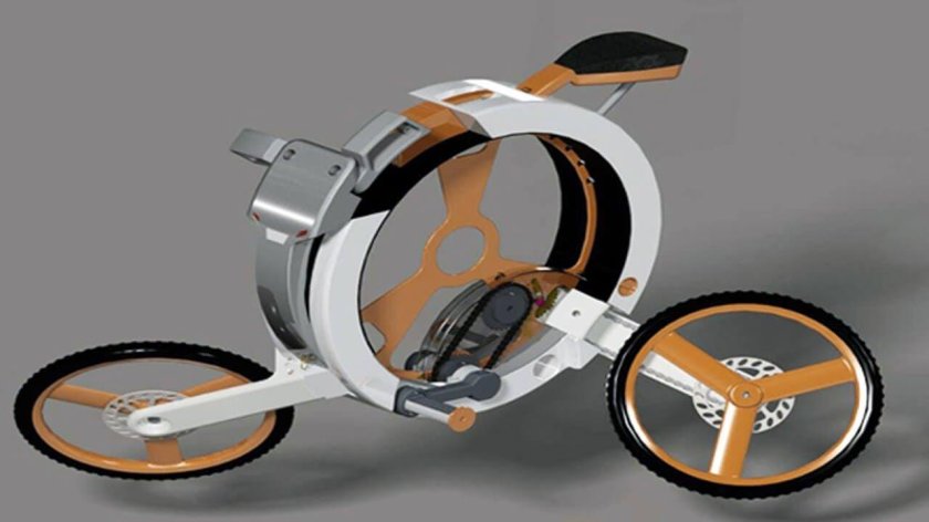 Необычные складные велосипеды