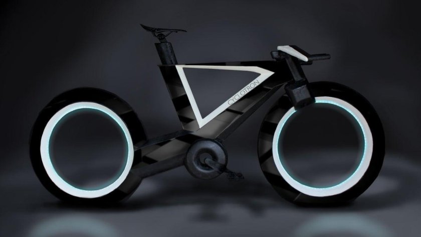 Футуристичный tron Light Cycle