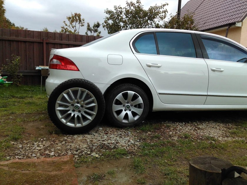 Диски Skoda Superb r16