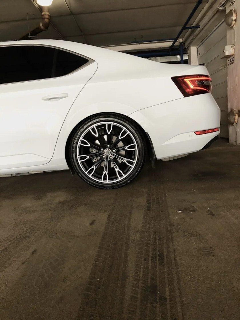 Шкода Суперб на 19 дисках