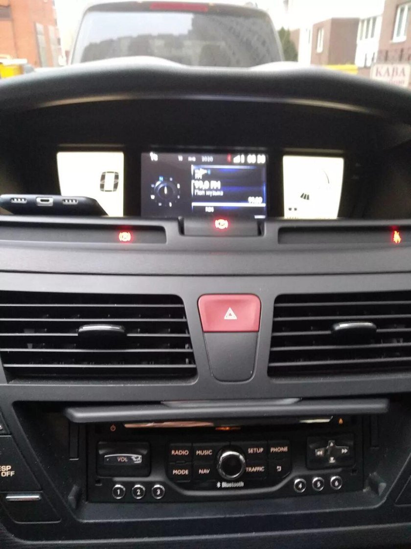 Магнитола Ситроен с4 Пикассо Гранд